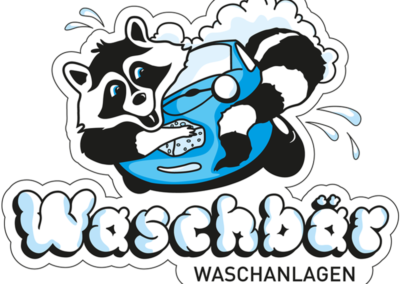 Waschbär Logo